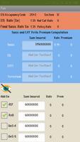 NIA Fire and Engineering Premium Calculator تصوير الشاشة 2