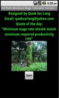 Oil Palm Minimum Wage Calc Affiche