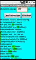 Oil Palm Resources Calculator capture d'écran 1