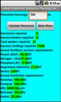 Oil Palm Resources Calculator imagem de tela 2