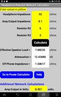 Headphone Calculator Poster