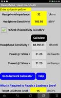 Headphone Calculator Ekran Görüntüsü 2