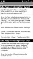 Tube Bias Calculator ảnh chụp màn hình 3