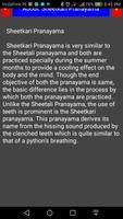 Sheetkari Pranayama captura de pantalla 1