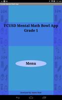 FCUSD Mental Math poster