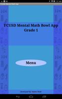 Poster FCUSD Mental Math