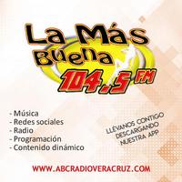 La Más Buena 104.5 FM پوسٹر