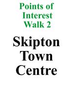 POI2 Skipton Town walk Yorkshire Affiche
