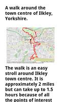 POI3 Ilkley Town Walk Yorkshire 海報