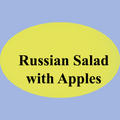 Russian Salad with Apples