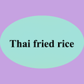 Thai fried rice
