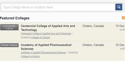 Colleges in Ontario capture d'écran 1