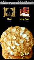Apple Raisin Oat Muffins Whole Grain Baking Recipe Plakat