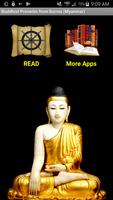 Buddhist Proverbs from Burma (Myanmar Buddhism) Plakat