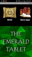 Emerald Tablet of Hermes Trism Plakat