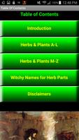 Eye of Newt: Witchcraft Names for Herbs and Plants ảnh chụp màn hình 1