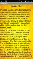 Oshun Gold Bath Yoruba African capture d'écran 3