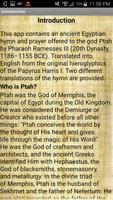 Ptah: Ancient Egyptian Hymn and Prayer (Ramesses) Screenshot 3