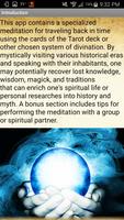 Tarot Time Travel Meditation (Esoteric & Psychic) Screenshot 3