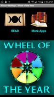 Wiccan Holidays: Wheel of the Year (Wicca Sabbats) Plakat