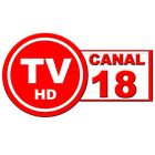 CANAL 18 TV RD ícone