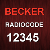 Becker 5Digit Radio Code icon