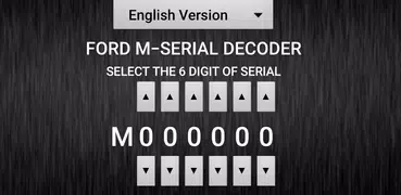 M-Serial Radio Code Decoder