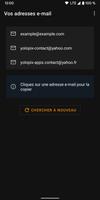 Quelle est mon adresse e-mail? capture d'écran 1