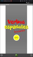 Испанский язык  - неправильные глаголы крутилка Affiche