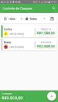 Controle de cheques imagem de tela 3