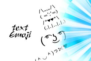 Text Art - Love & Emoji Symbol poster