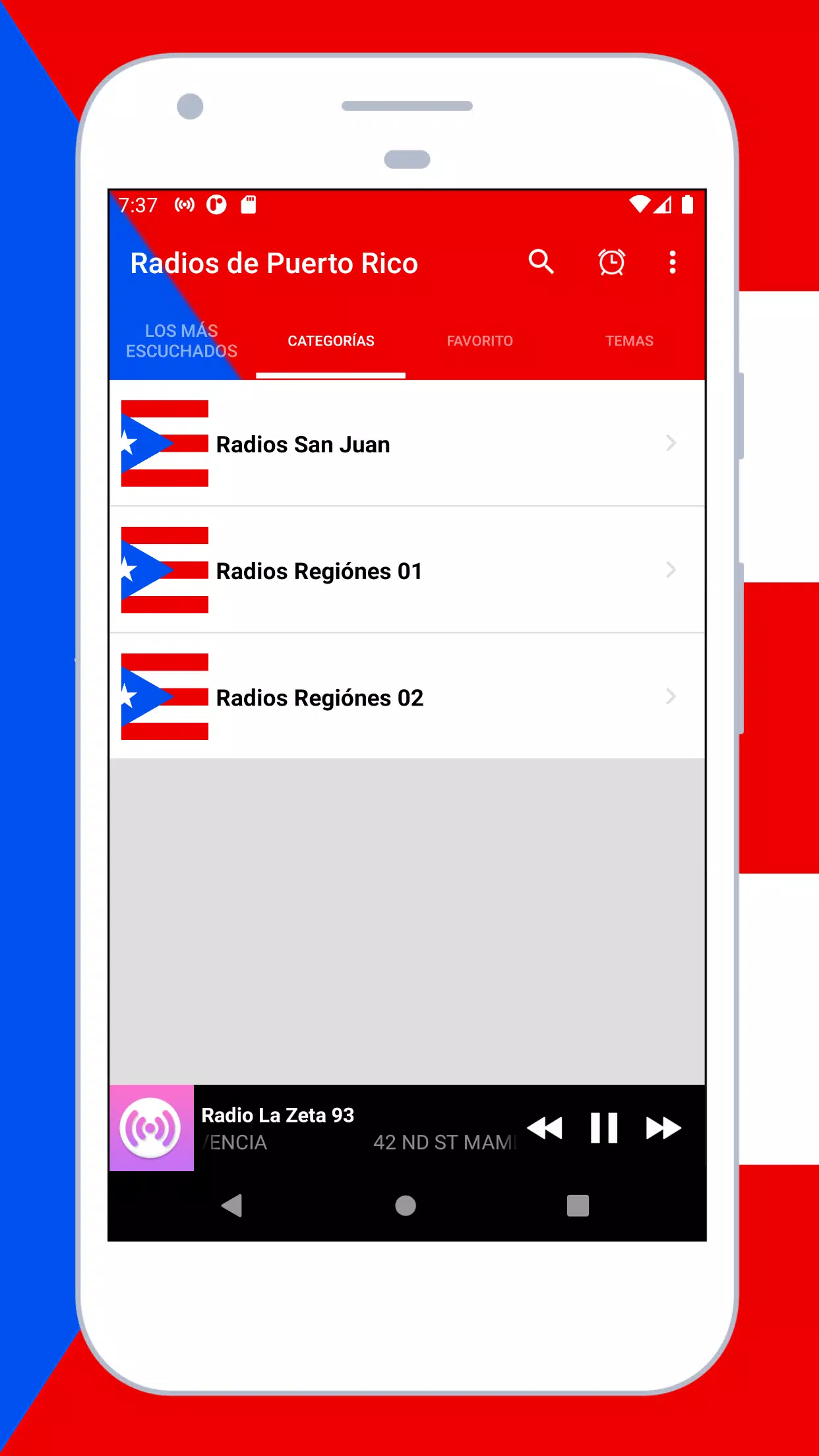 Descarga de APK de Radios de Puerto Rico en Vivo para Android