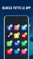 Poster Blocco App Con Password, Pin