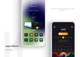 Appo Reborn- iOS 19 Inspired تصوير الشاشة 2