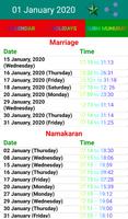 Hindi Panchang Calendar تصوير الشاشة 3