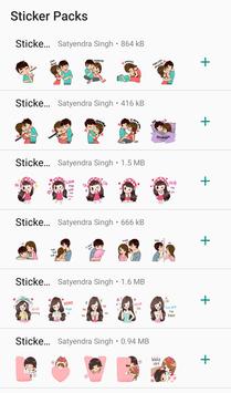 Love Stickers for Whatsapp 截图 1