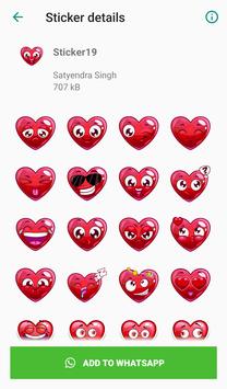 Love Stickers for Whatsapp 截图 5