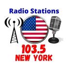 103.5 radio new york ny radio stations icône