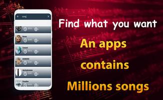 Music Downloader And Player - millions of songs capture d'écran 1