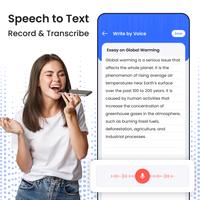 Speech to text converter poster