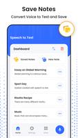 Speech to text converter screenshot 1