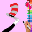 Cat in The Hat Coloring Book