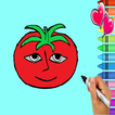 Livre de coloriage Mr Tomatos