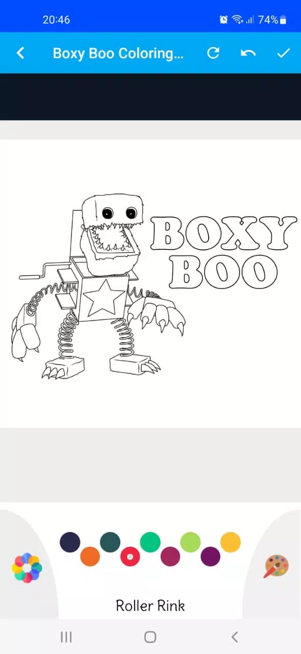 Download do APK de Livro de Colorir Boxy Boo para Android