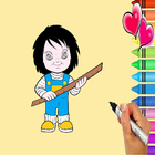 Icona Libro da colorare di Chucky