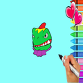 Livre de Coloriage Goo Jit Zu