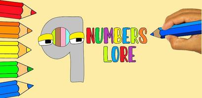 پوستر Number Lore Coloring Book