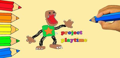 Project Playtime Coloring Book پوسٹر