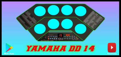 Yamaha DD-14 (Champeta) Affiche