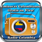 Emisoras Colombianas Gratis en Vivo Radio Colombia ไอคอน